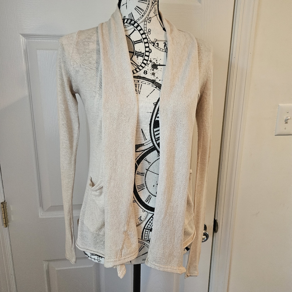 Billabong open front cardigan s/p
